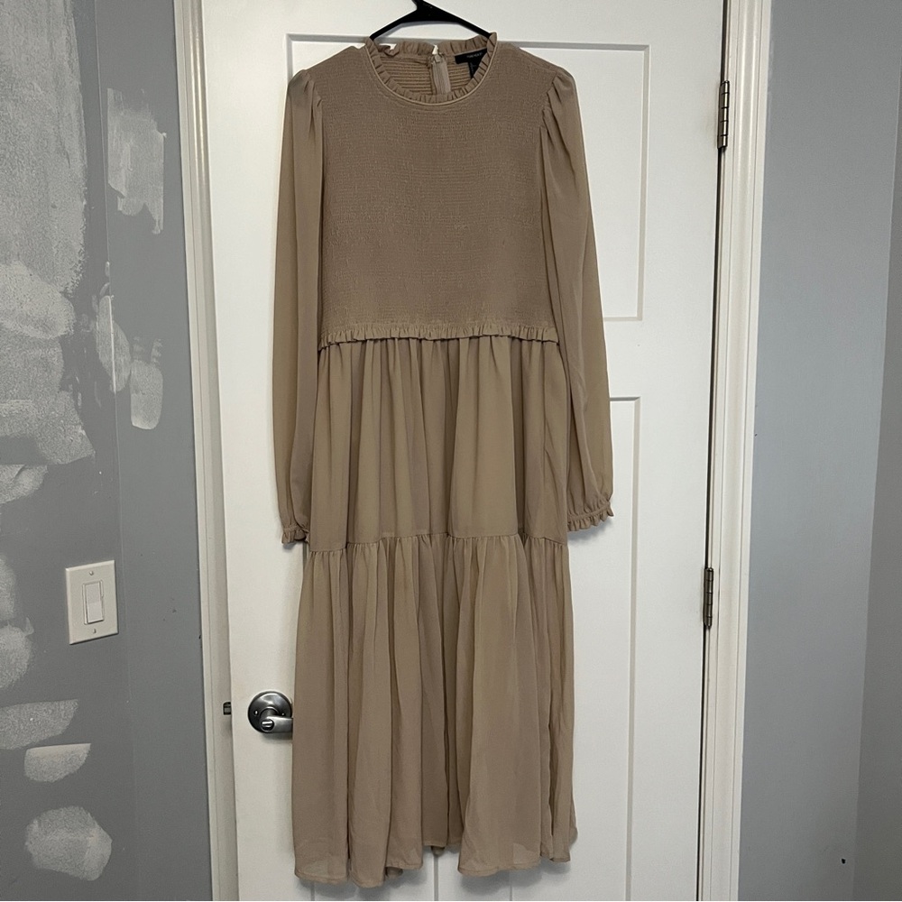 Long Sleeve Midi Dress